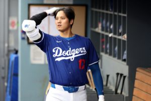 FILE PHOTO: MLB: Spring Training-Los Angeles Angels at Los Angeles Dodgers