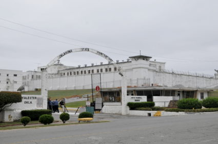 The Oklahoma State Penitentiary where Richard Glossip is set to be executed is seen in McAlester, Oklahoma