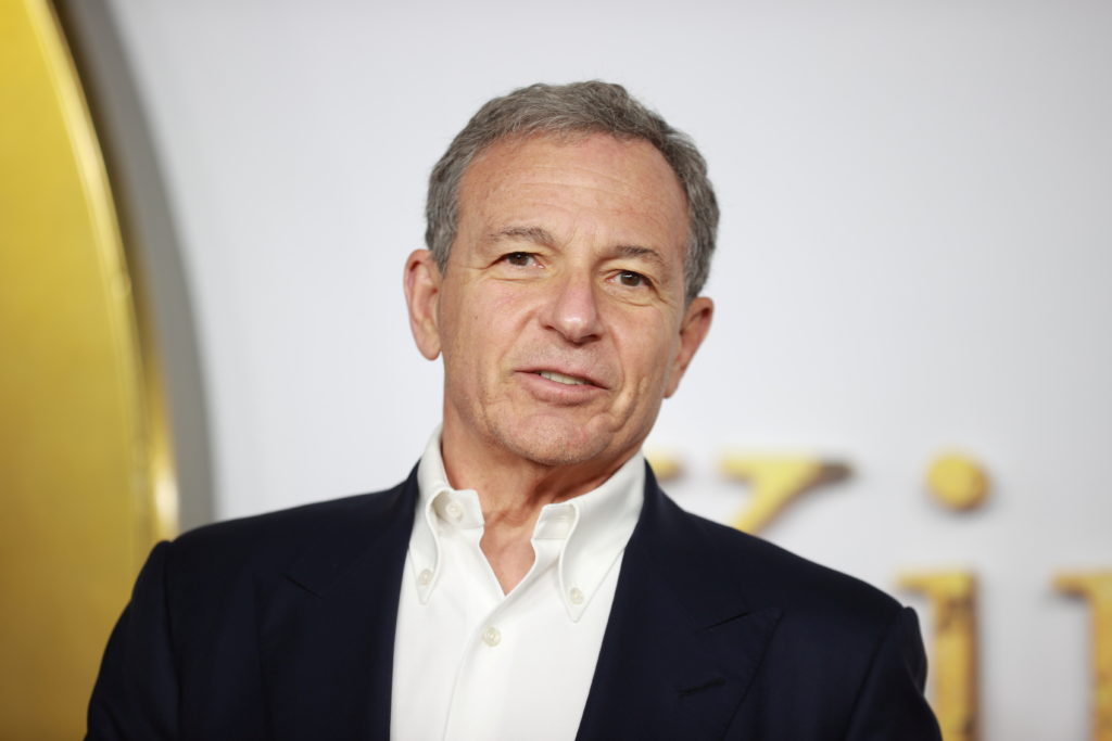 Executive Chairman of the Walt Disney Company, Bob Iger arrives at the world premiere for the film 'The King's Man' at Lei...