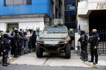 Mexico breaks diplomatic ties with Ecuador after police stormed embassy in Quito