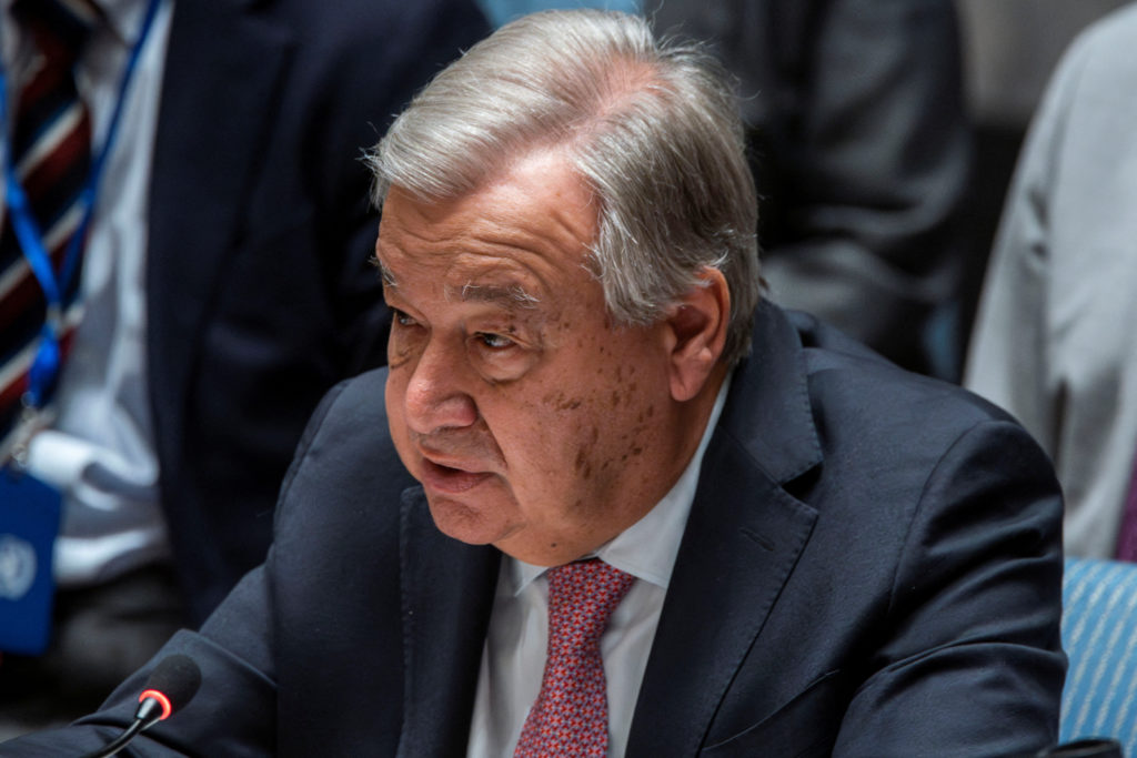 United Nations Security Council on the situation in the Middle East