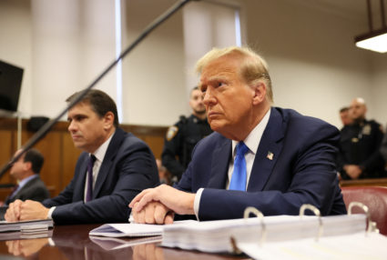 Former U.S. President Trump's criminal trial over hush money payment, in New York City