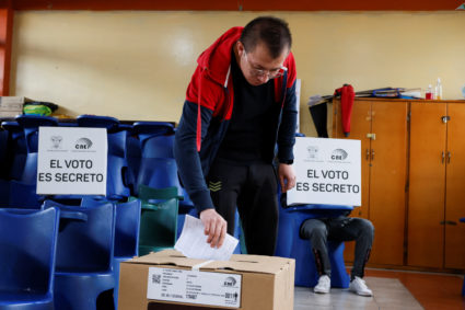 Ecuador holds referendum on security measures to fight violence