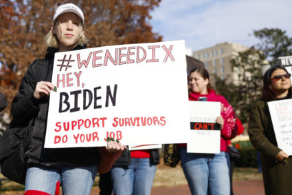 Students And Advocates Urge The Biden Administration To Issue Final Title IX Ruling