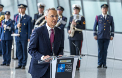 75th Anniversary Of NATO's Founding Commemorated In Brussels