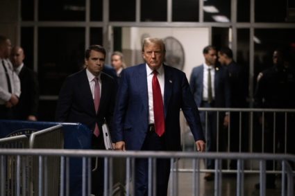 Former President Donald Trump's Hush Money Trial Continues In New York