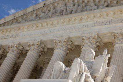 FILE PHOTO: The U.S. Supreme Court building is seen in Washington, U.S., August 31, 2023. Photo by Kevin Wurm/Reuters