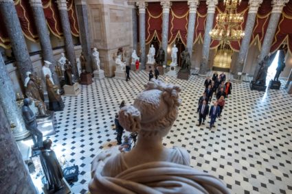 House Republican impeachment managers deliver articles of impeachment Secretary Alejandro Mayorkas