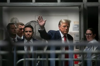 Former U.S. President Trump's criminal trial on charges of falsifying business records continues in New York