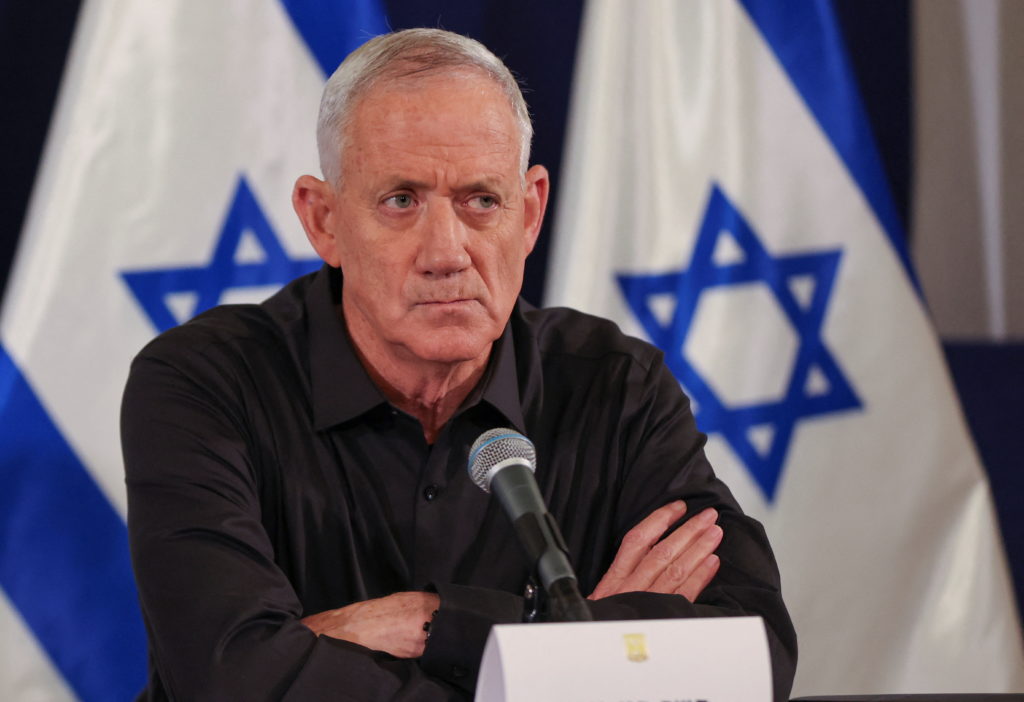 Israeli Prime Minister Netanyahu holds a press conference in Tel Aviv