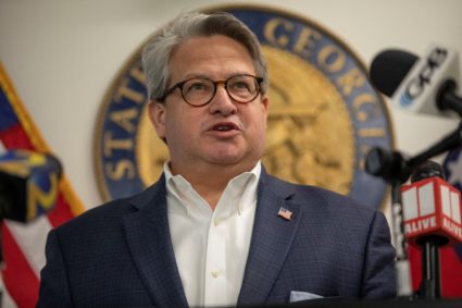 Georgia Presidential Primary Election in Atlanta, Georgia