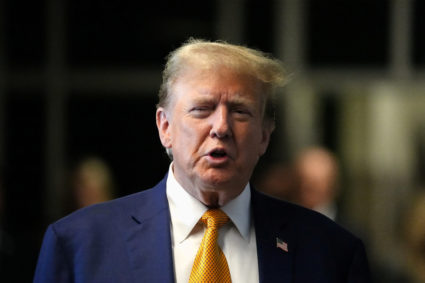 Former U.S. President Trump's criminal trial on charges of falsifying business records continues in New York