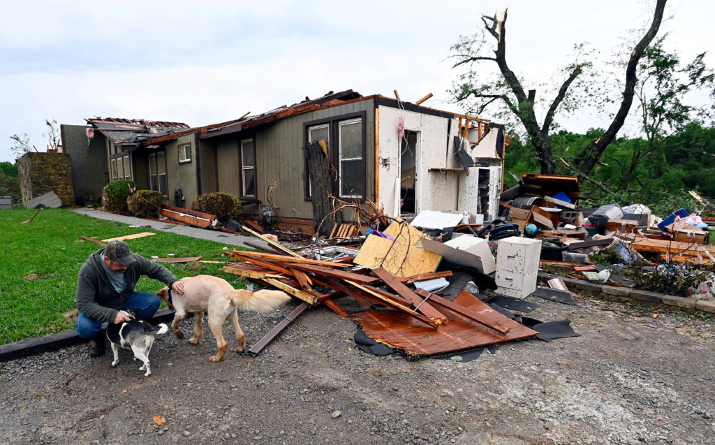 Wave of new storms pummel U.S. South as week of deadly weather marches on