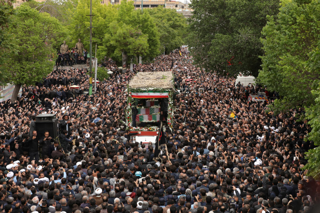 Iran begins funeral events for President Raisi and others killed in helicopter crash