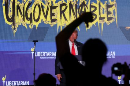 Trump met with repeated boos and jeers during Libertarian convention speech