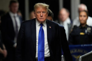 Former U.S. President Trump found guilty on 34 felony counts of falsifying business records