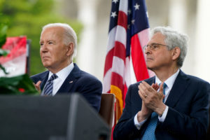 U.S. President Joe Biden attends the annual National Peace Officers’ Memorial Service in Washington