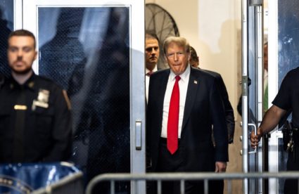 Former U.S. President Trump's criminal trial on charges of falsifying business records continues in New York