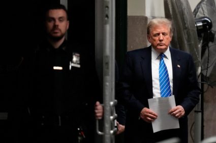 Former U.S. President Trump's criminal trial on charges of falsifying business records continues in New York