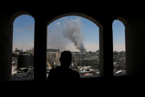 Israeli forces launch a ground and air operation in the eastern part of Rafah