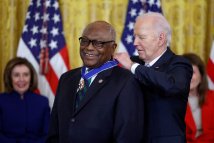 U.S. President Biden holds the Presidential Medal of Freedom ceremony at the White House in Washington