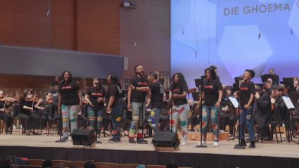 South African music group spreads Mandela&rsquo;s message of reconciliation and healing