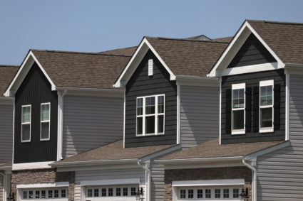 Houses are seen at Medford Walk by D. R. Horton, a home construction company, in Medford, New Jersey