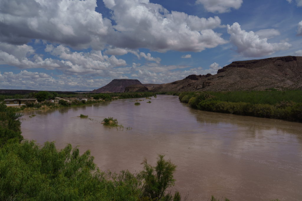 Water Replenishes Dry Rio Grande Bed in New Mexico