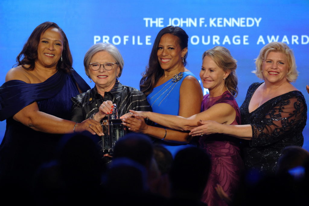 2023 Profile in Courage Awards are presented at the Kennedy Library in Boston