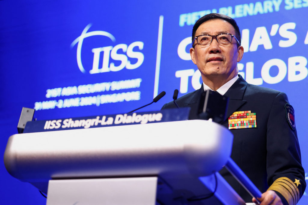 Shangri-la Dialogue, in Singapore