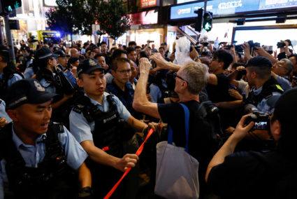 35th anniversary of 1989 crackdown on pro-democracy demonstrators at Beijing's Tiananmen Square, in Hong Kong
