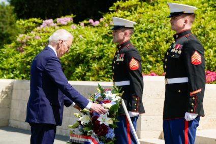 U.S. President Biden visits France