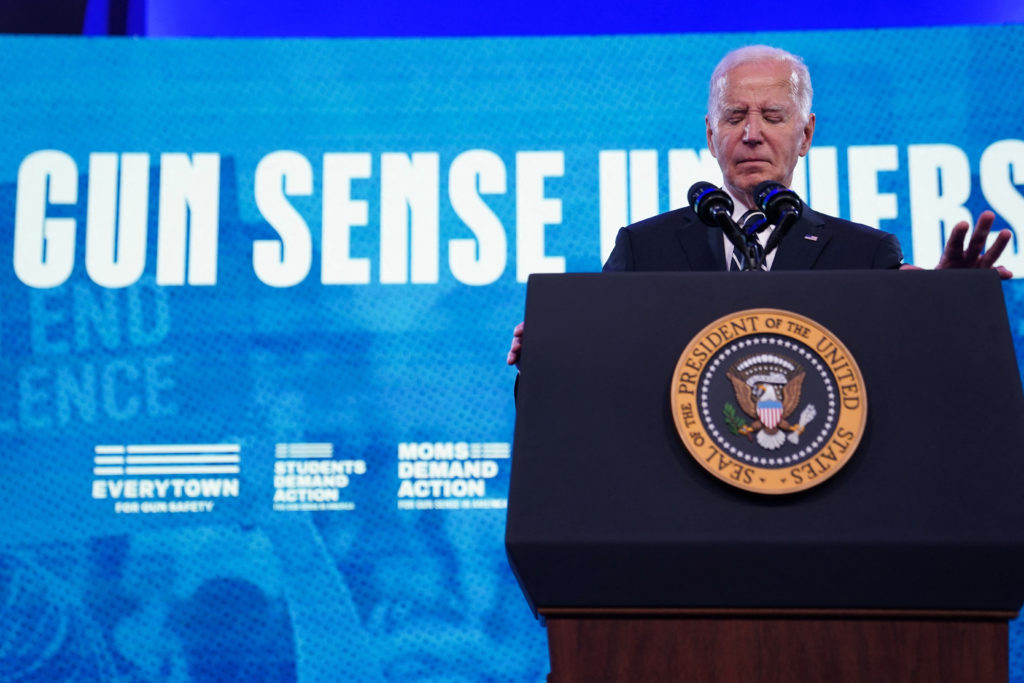 U.S. President Biden attends Everytown for Gun Safety Action Fund's annual "Gun Sense University" conference in Washington