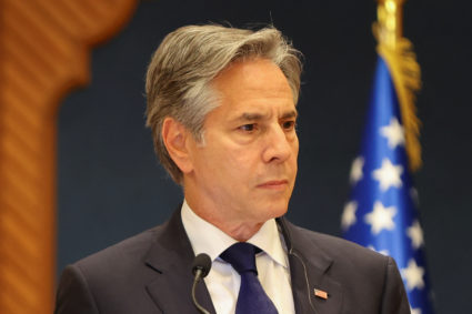 U.S. Secretary of State Blinken and Qatar's PM hold press conference in Doha