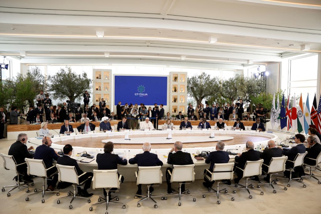Italy hosts G7 summit in Puglia