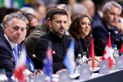 World leaders attend Ukraine peace summit in Switzerland, with Russia notably absent