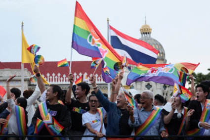Thailand's Senate overwhelmingly approves a landmark bill to legalize same-sex marriages