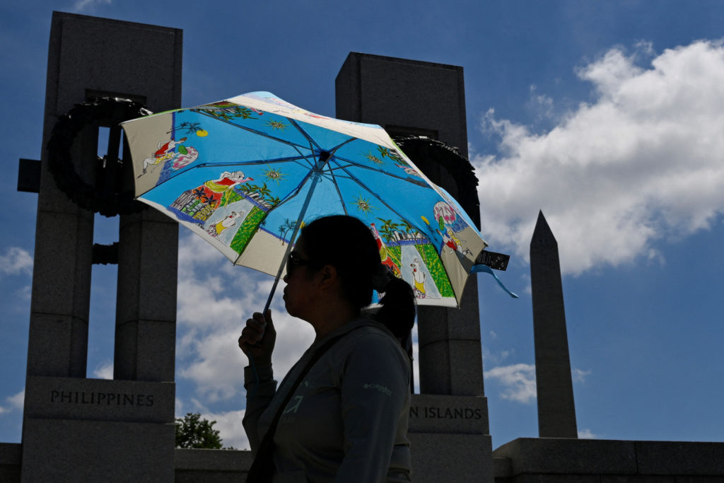 Heat wave in Washington DC