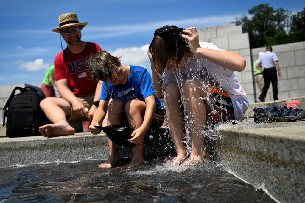 Heat wave in Washington DC
