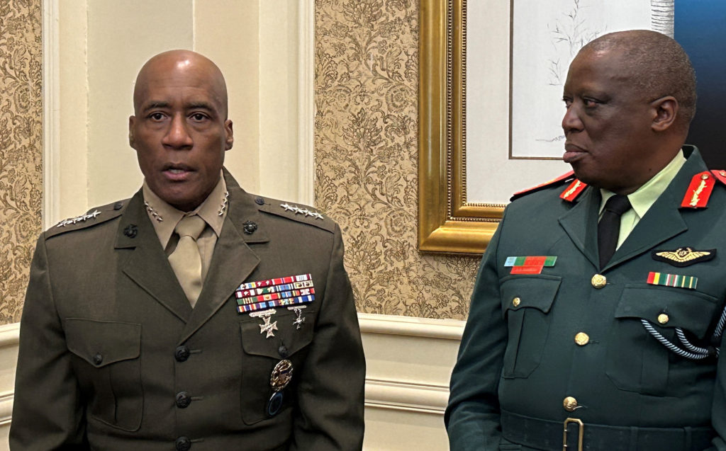 Militaary leaders attend U.S.-Africa defense conference in Gaborone, Botswana