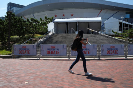 Biden, Trump face off in first presidential debate, in Atlanta