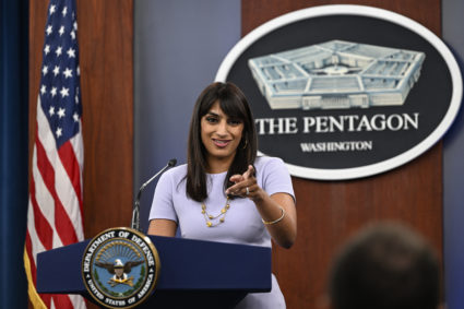 Deputy Pentagon Press Secretary Sabrina Singh