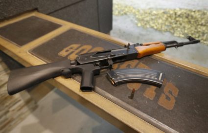 Semi-Automatic Rifles Equipped With Bump Stocks Used At Gun Range