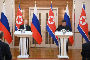 Russian President Putin visits North Korea