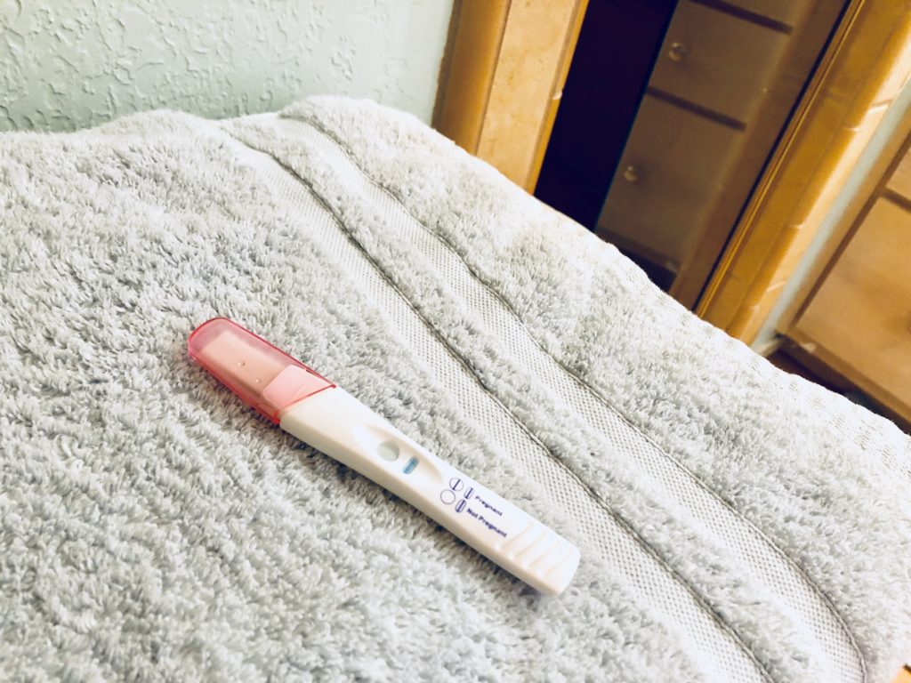 Pregnancy test results