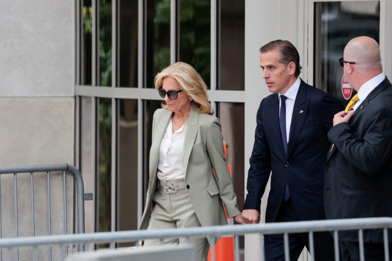The jury in Hunter Biden's trial on criminal gun charges finds him guilty on all three counts, in Wilmington