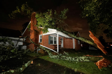 Tornado causes significant damage, in Gaithersburg
