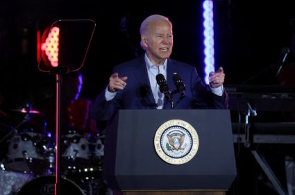 U.S. President Joe Biden hosts a Juneteenth concert at the White House in Washington