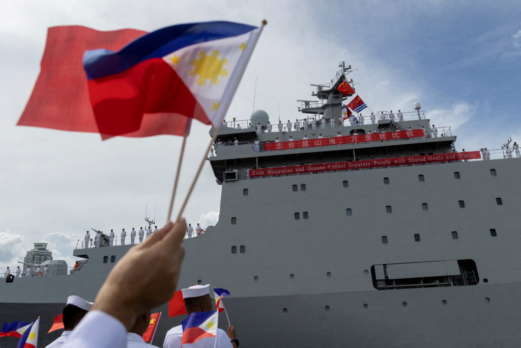 Chinese Navy ship docks in Manila for four-day goodwill visit