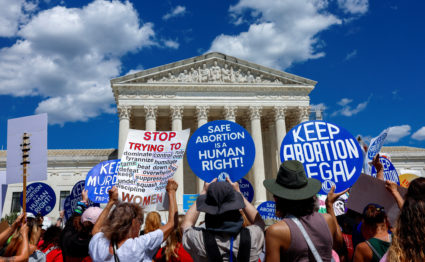 The second anniversary of the U.S. Supreme Court overturning Roe v. Wade, in Washington